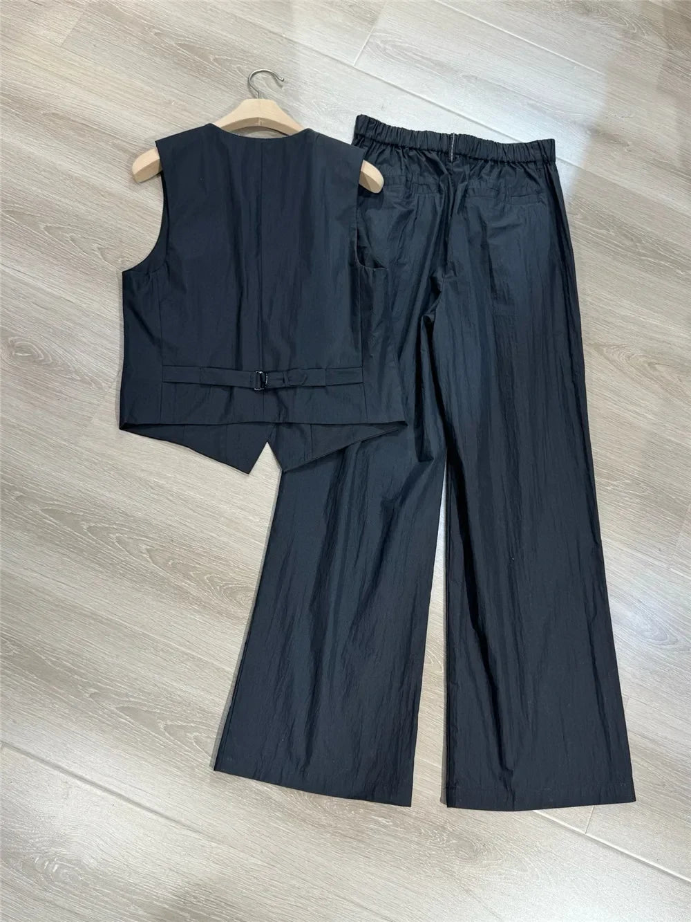 Set Woman 2 Pieces Chic and Elegant Women's Sets Womens 2 Piece Restore Ancient Ways 2025 Pant Suits for Women Set Luxury Two