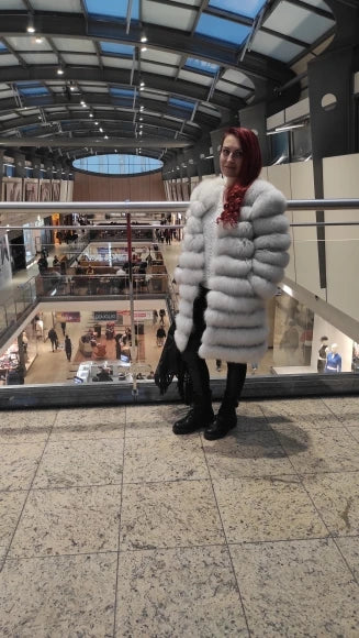 NEW style  4in1 real fur coats Women Natural Real Fur Jackets Vest Winter Outerwear Women fox fur coat high quality fur Clothes