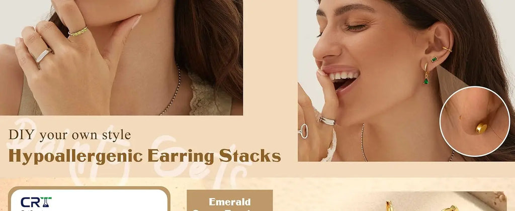 Bobisty 1PC Flat Back Earrings for Women Hypoallergenic Surgical Steel Earrings for Sensitive Ears 20G Cartilage Small Stud Hoop