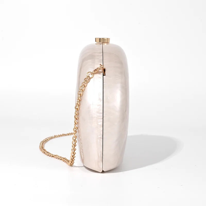 Bags For Women Wallets Acrylic Conch Shell Crossbody Summer Beach Shoulder Bag Wedding Evening Novelty Luxury Designer Handbags