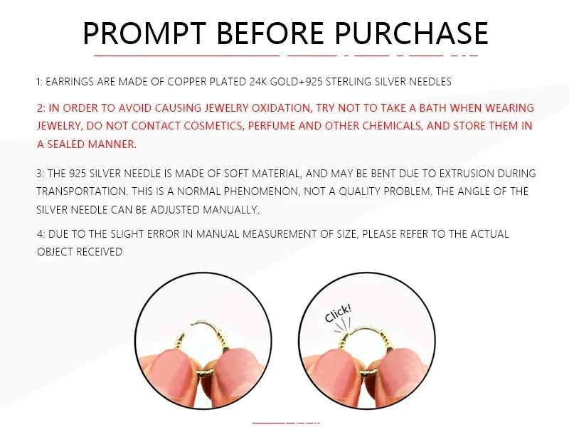 925 Sterling Silver 6mm 8mm 10mm Classic Round Gold Huggie Hoop Earrings for Women Men Tiny Huggie Rock Earrings Jewelry Gifts