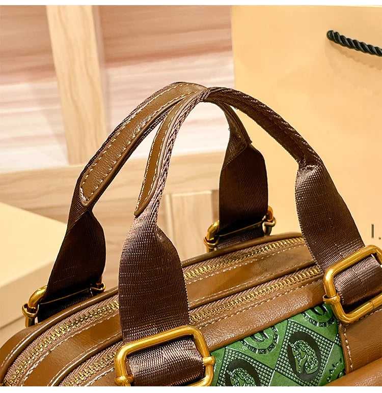 Brand Spring/Summer Boston Women's Bag Handheld Pillow Bag 2025 New High Fashion Single Shoulder Crossbody Bag for Women