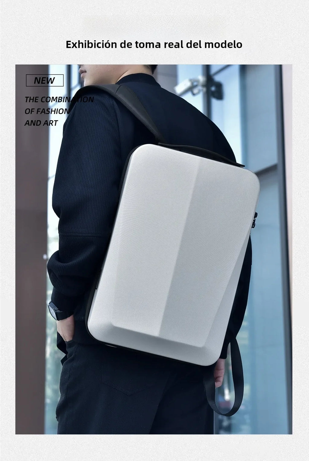 Men's 17Inch Waterproof Laptop Backpack Expandable Hard Shell Gaming Pack TSA Anti-theft USB Charge Business Travel Bags Mochila