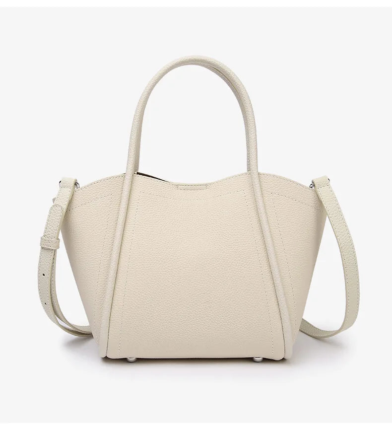 Luxury Designer Women's Bags 2025 New Genuine Leather Handbag Women Shoulder Bag High Quality Cow Leather Female Crossbody Bags