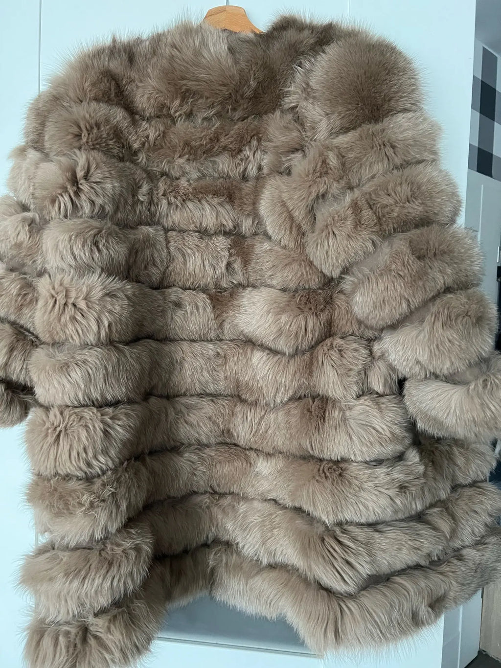 NEW style  4in1 real fur coats Women Natural Real Fur Jackets Vest Winter Outerwear Women fox fur coat high quality fur Clothes