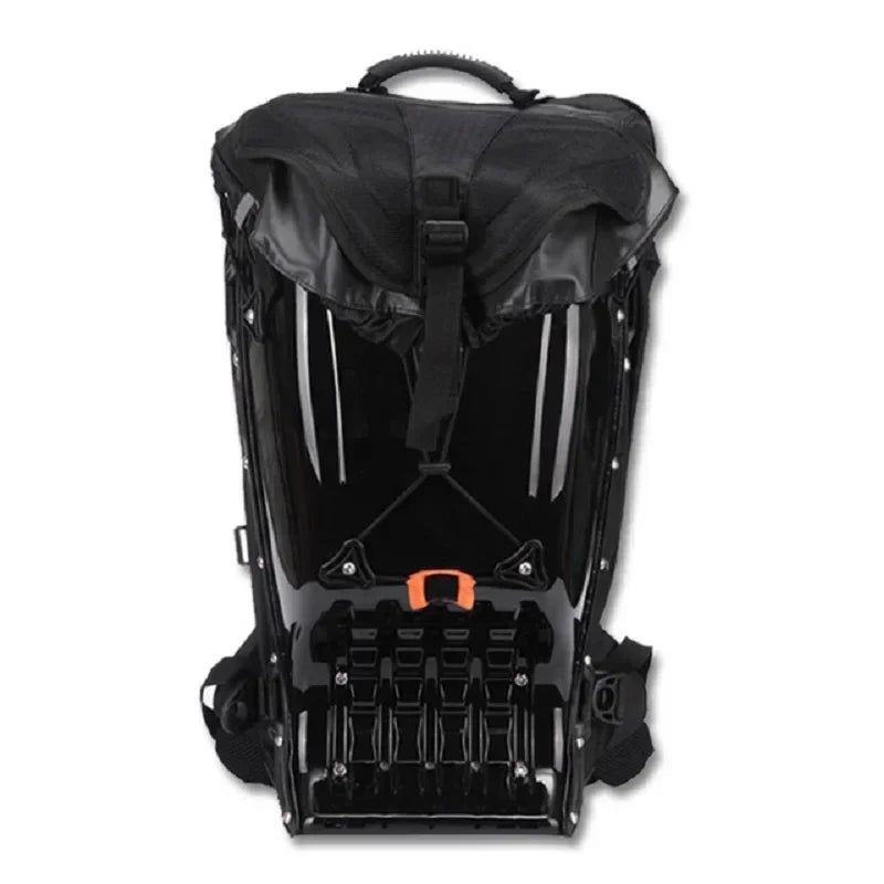 25L Motorcycle Riding Hard Shell Luggage Backpack Shoulder Waterproof Motocross/Moto Racing Protective Drop ABS Tank Bags