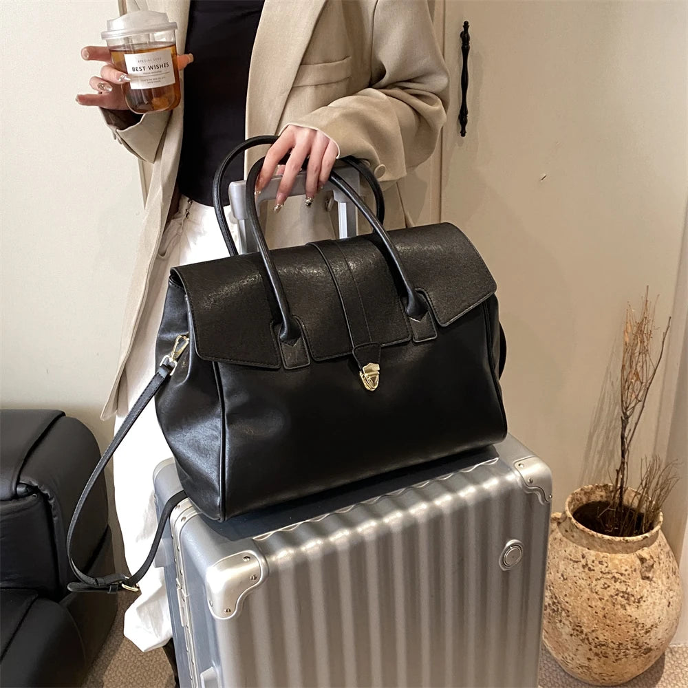 MOODS Branded Luxury Top-handle Bags For Women 2 Sized Big Capacity Boston Shoulder Crossbody Bags 2024 Latest Designer Handbags