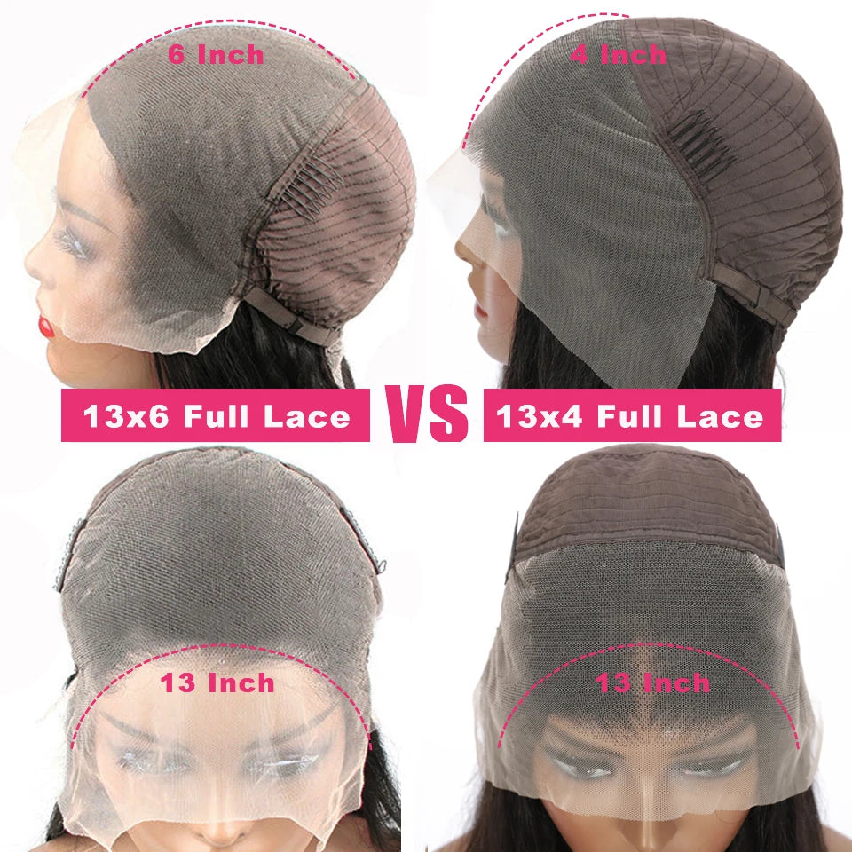 KissLove Body Wave 13x4/13x6 HD Lace Front Human Hair Wigs Pre Plucked 5x5 HD Lace Closure Wigs 360 Human Hair Lace Frontal Wig