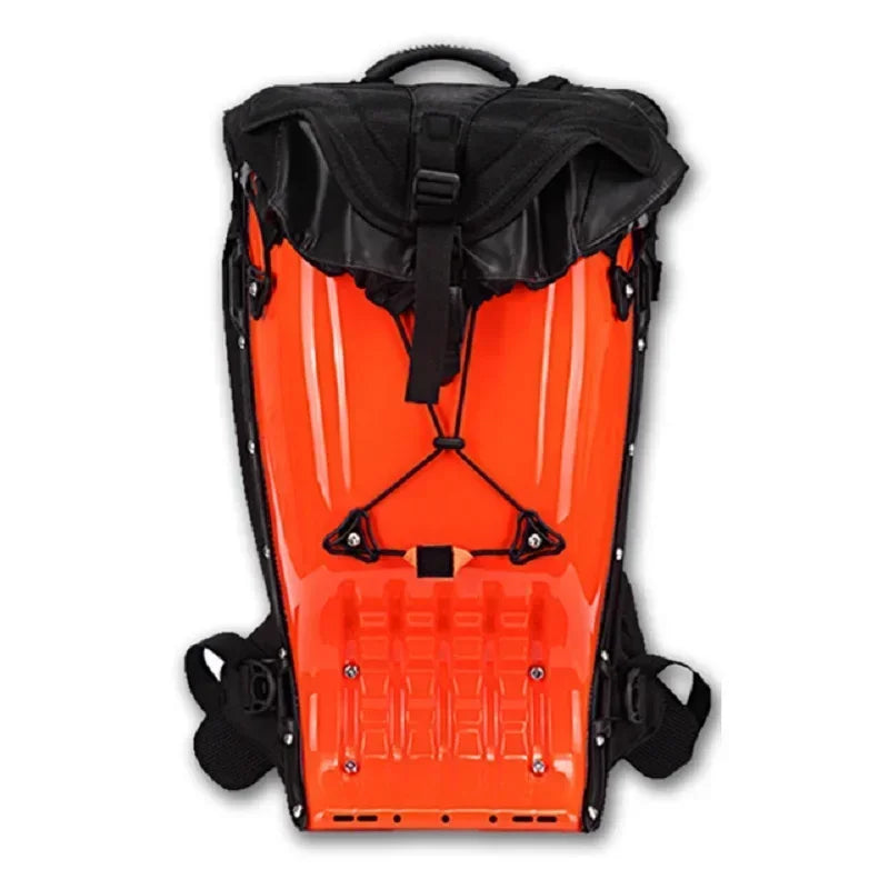 25L Motorcycle Riding Hard Shell Luggage Backpack Shoulder Waterproof Motocross/Moto Racing Protective Drop ABS Tank Bags