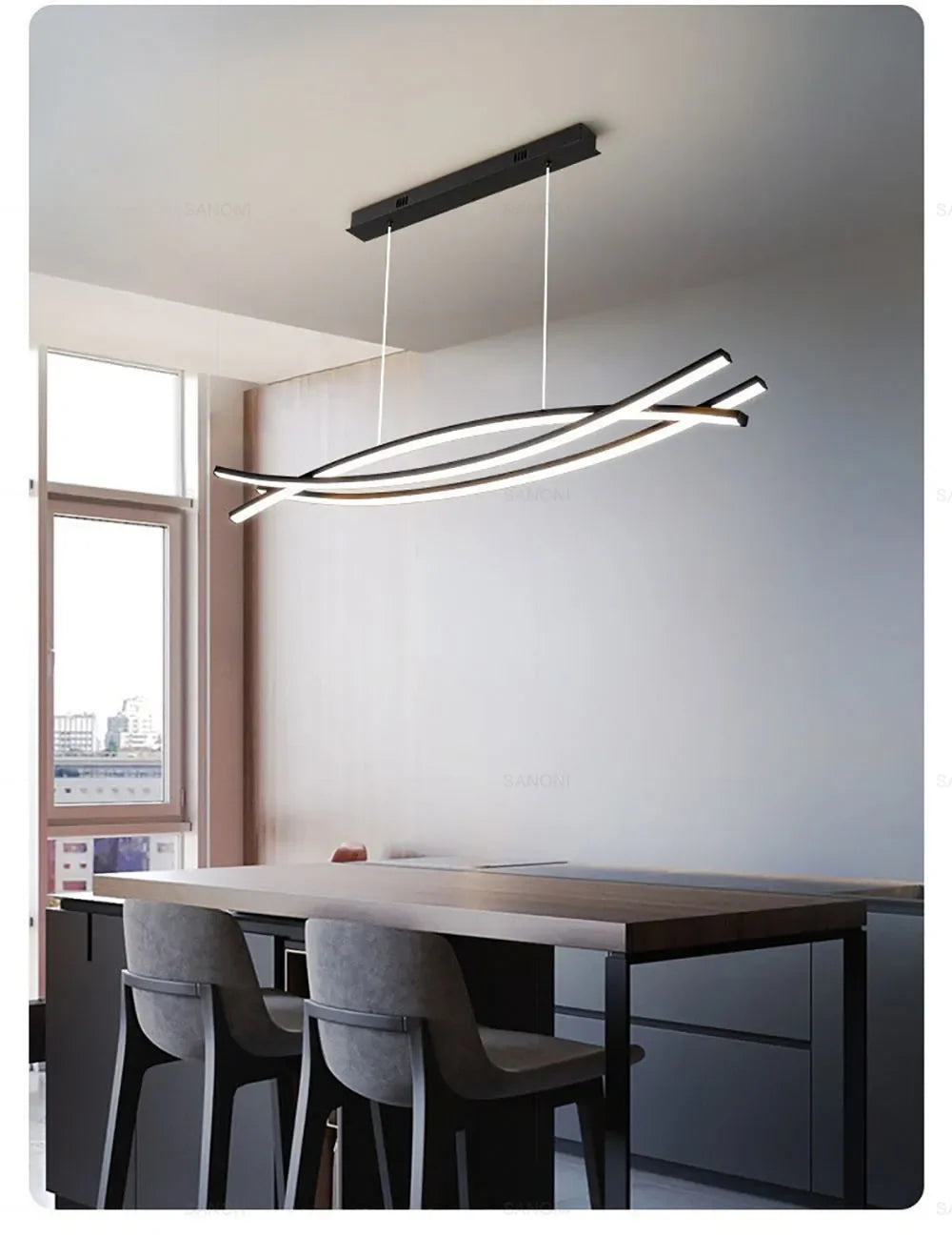 Modern LED Pendant Lamp For Living Dining Room Kitchen Bedroom  Luxury Chandelier Home Decor Indoor Lighting Fixture Luster