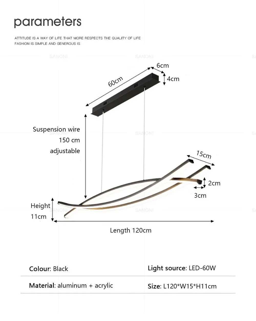 Modern LED Pendant Lamp For Living Dining Room Kitchen Bedroom  Luxury Chandelier Home Decor Indoor Lighting Fixture Luster