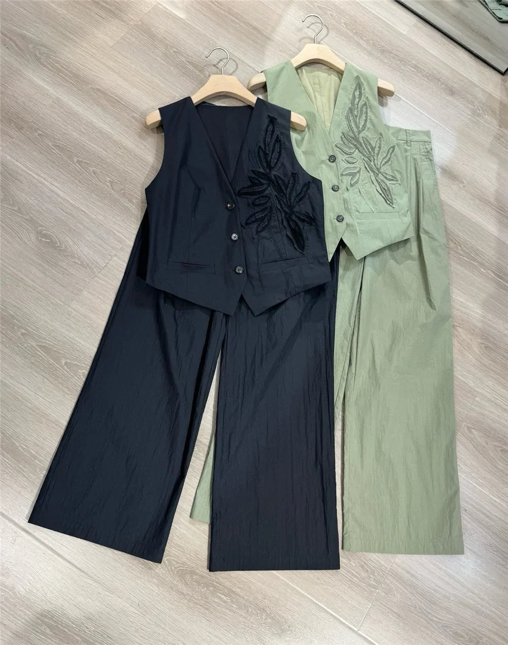 Set Woman 2 Pieces Chic and Elegant Women's Sets Womens 2 Piece Restore Ancient Ways 2025 Pant Suits for Women Set Luxury Two