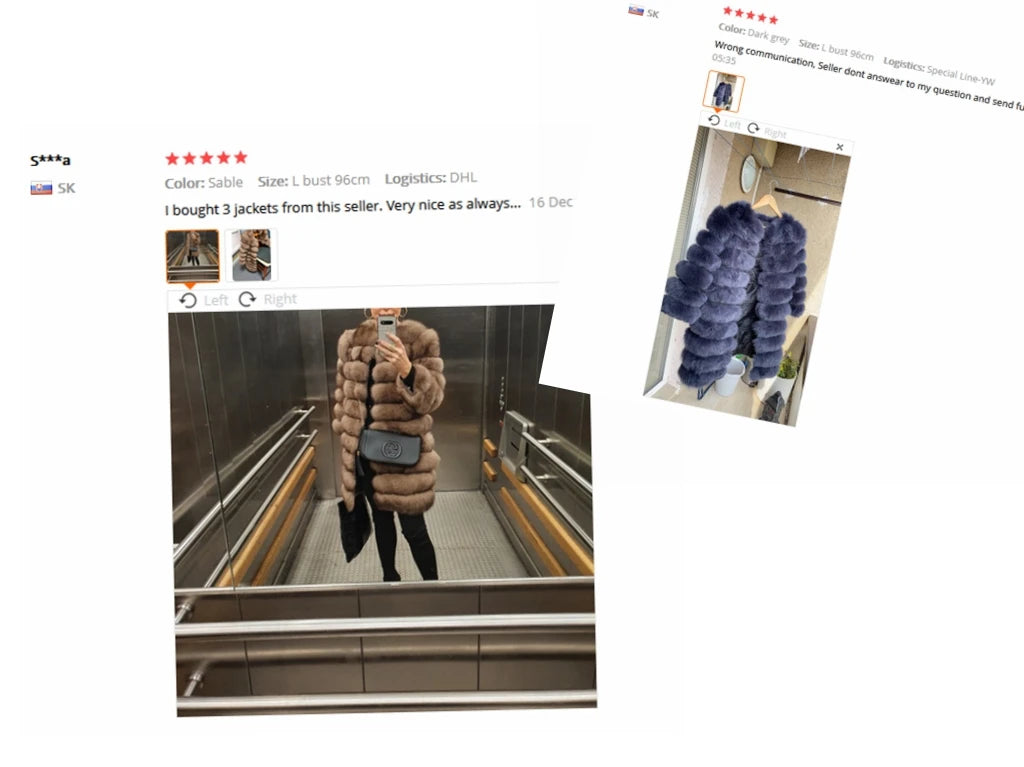 NEW style  4in1 real fur coats Women Natural Real Fur Jackets Vest Winter Outerwear Women fox fur coat high quality fur Clothes