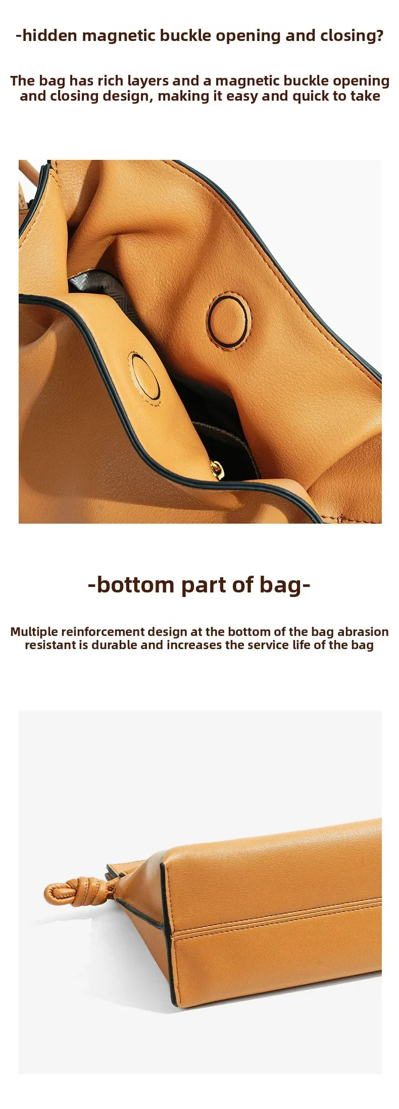 Classic Flamenco Lucky Bag, Genuine Leather Cloud Bag with Drawstring, Shoulder Bucket Bag for Women, Autumn and Winter