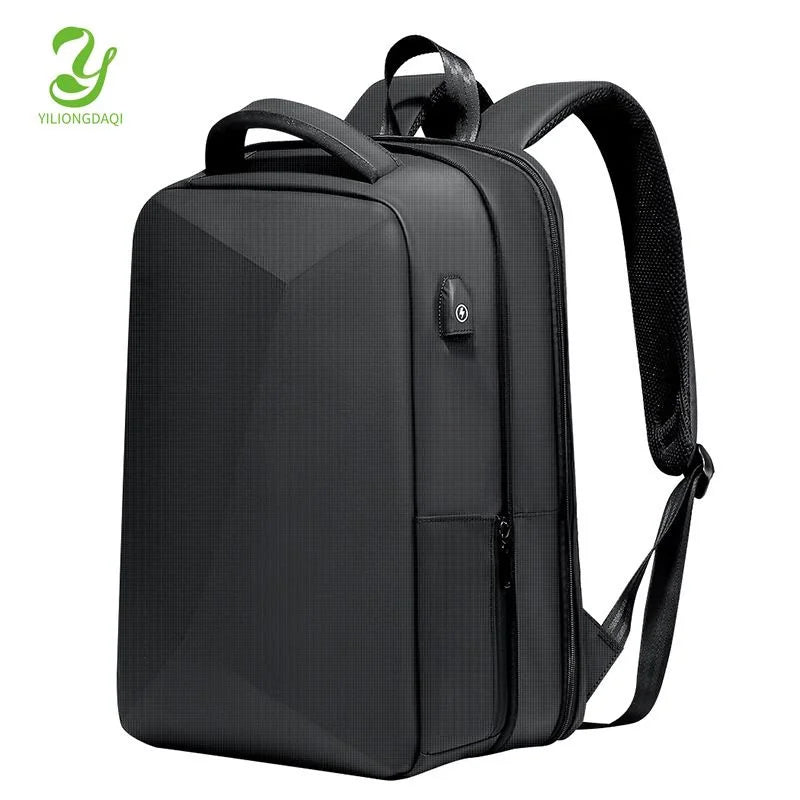 ABS EVA Hard Shell Fashion Multifunction  Series Backpack Men Anti Theft Waterproof Laptop Backpack Business Travel Backpack Hot