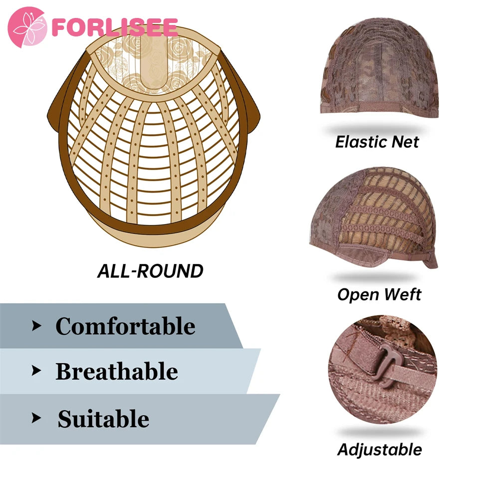 FORLISEE Synthetic White Wig Women's Long Hair Full Head Cover Lolita Japanese Cos Air Bang Long Straight Hair Wig Cover