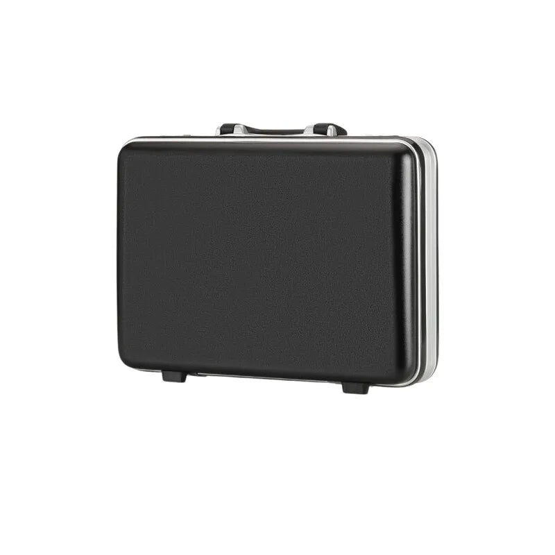 Aluminum Alloy Hard Shell Briefcase - Key Lock Laptop Business Case, Carry On Luggage Bag for Business Travel