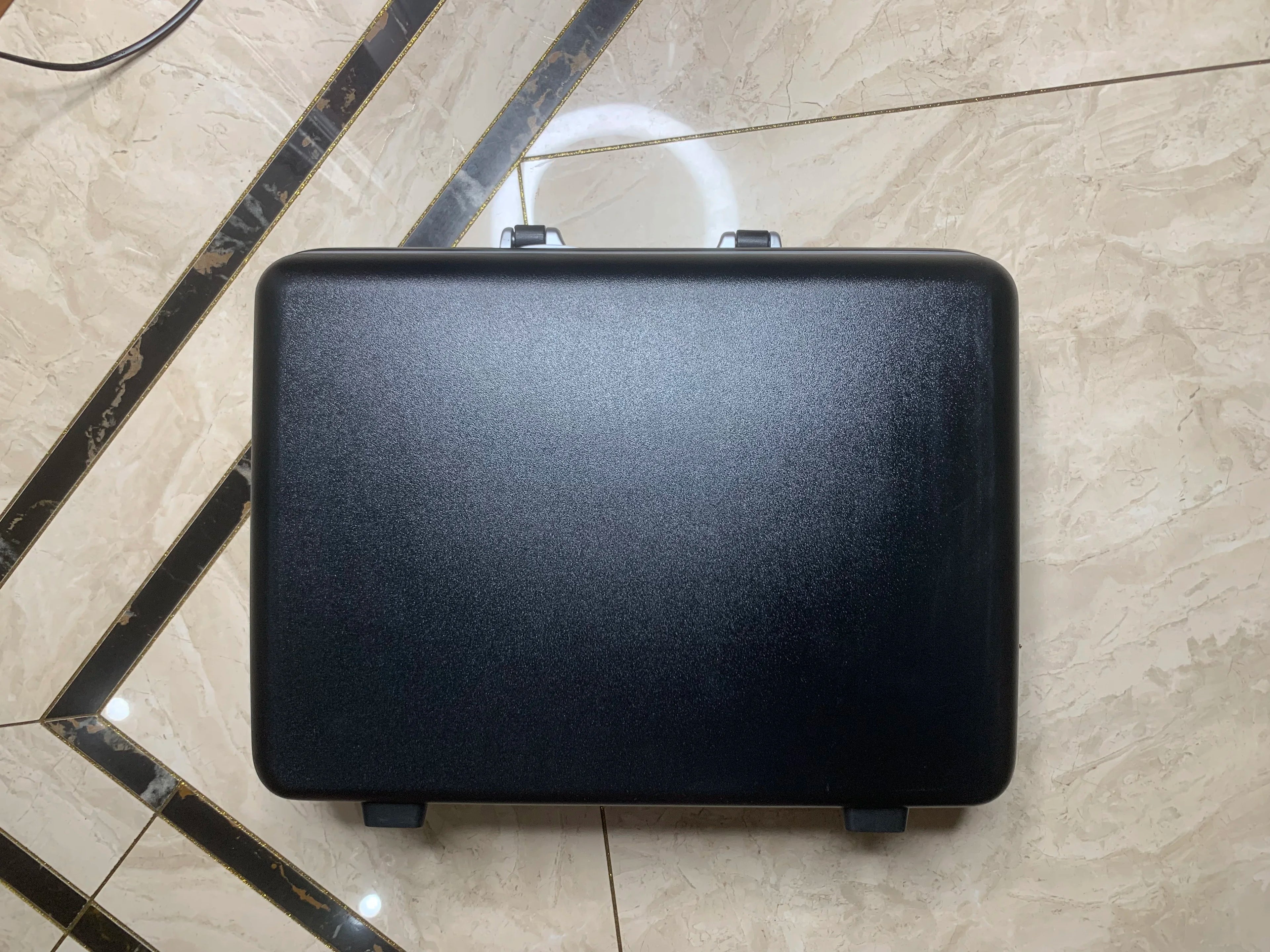 Aluminum Alloy Hard Shell Briefcase - Key Lock Laptop Business Case, Carry On Luggage Bag for Business Travel