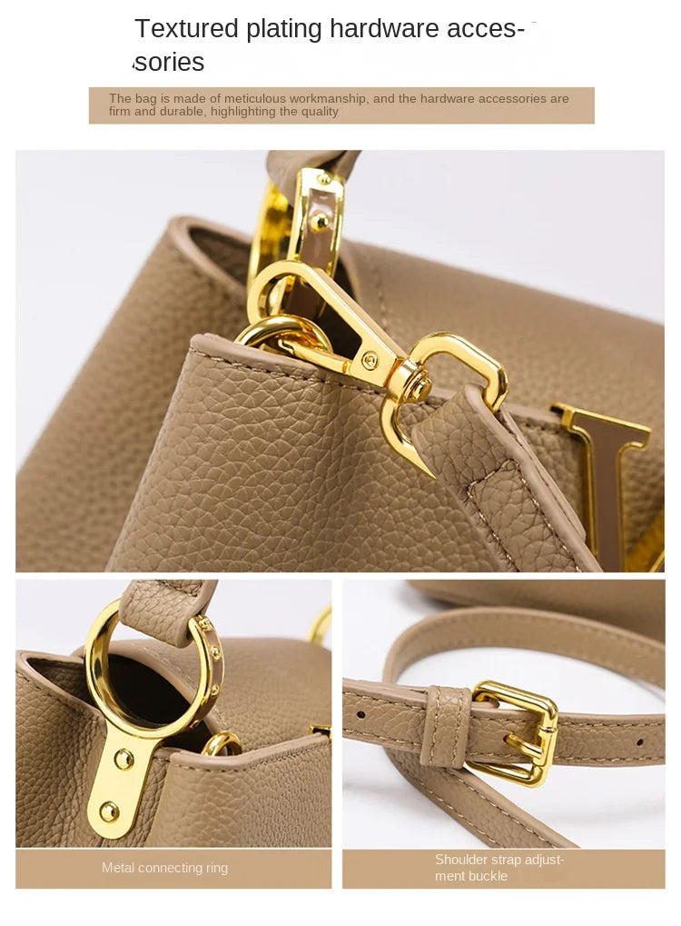 New Summer Versatile Women's Bag High-end Sense Exquisite Handbag Crossbody Commuter Women's Bag