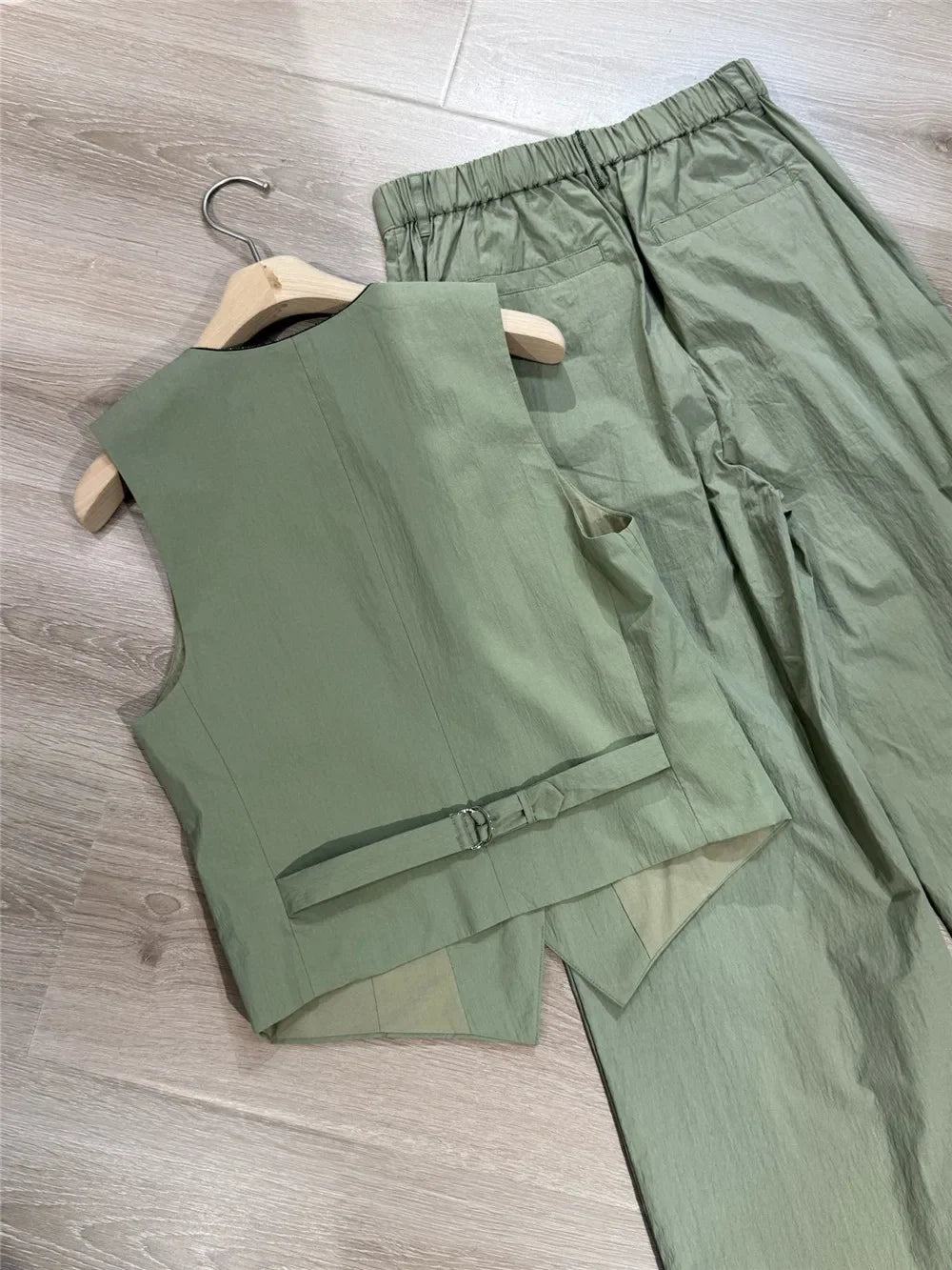 Set Woman 2 Pieces Chic and Elegant Women's Sets Womens 2 Piece Restore Ancient Ways 2025 Pant Suits for Women Set Luxury Two