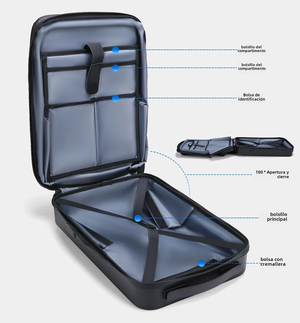 Men's 17Inch Waterproof Laptop Backpack Expandable Hard Shell Gaming Pack TSA Anti-theft USB Charge Business Travel Bags Mochila