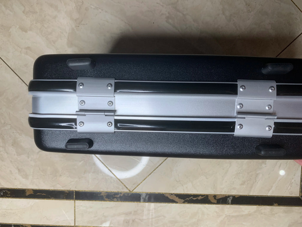 Aluminum Alloy Hard Shell Briefcase - Key Lock Laptop Business Case, Carry On Luggage Bag for Business Travel