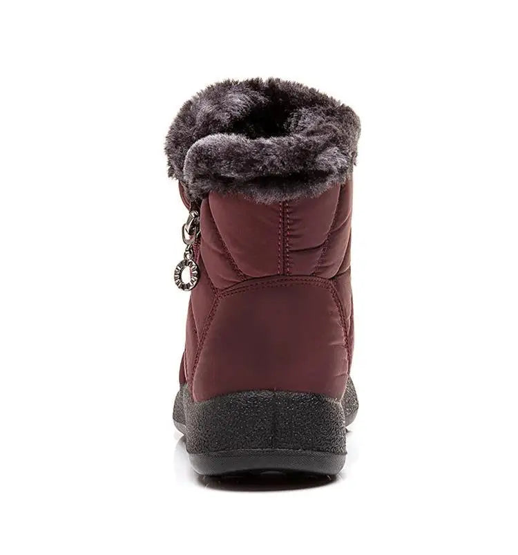 Snow Boots Woman Lightweight Woman Shoes Waterproof Shoes Woman Flat Ankle Boots Plus Size Botas Mujer Women's Winter Boots