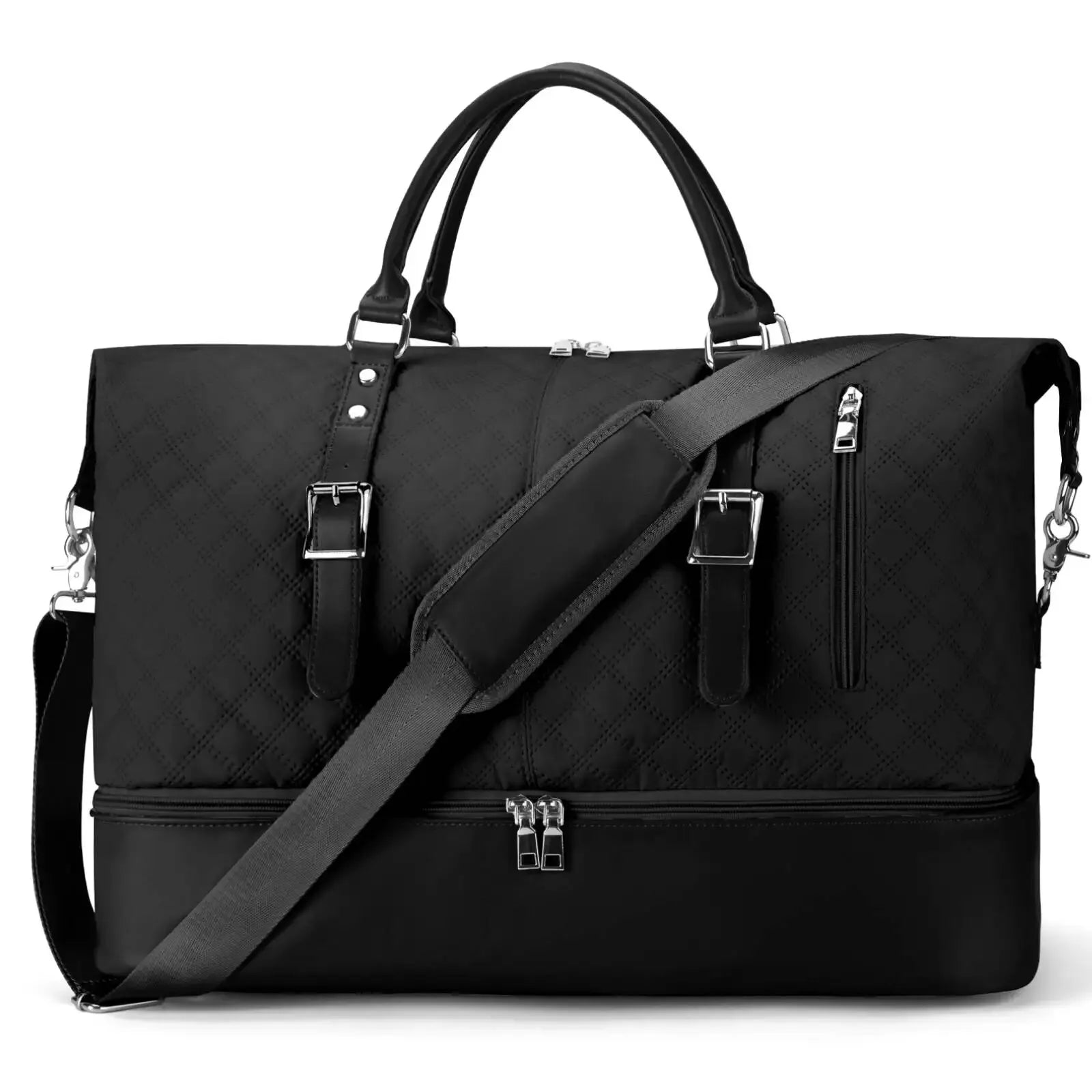 Likros Travel Bag Weekender Bags for Women, Luxury Boston Bag Handbag, Large Tote Duffle Bag Hospital Bag for Labor and Delivery