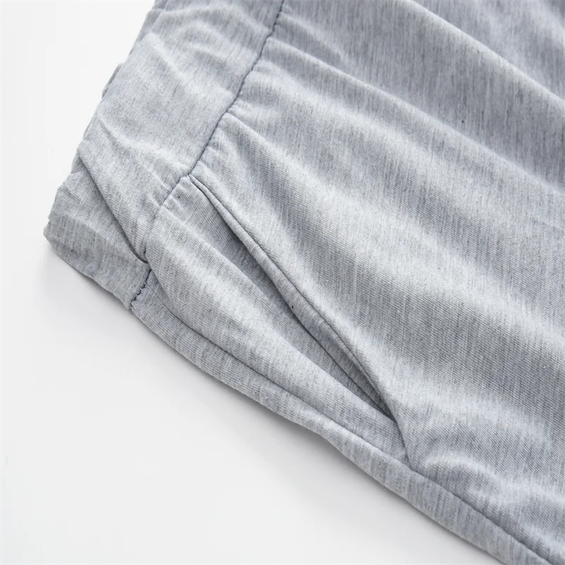 Hot Women's Long Sleeve Round Neck Top and Pants Set Simple Solid Colour Pajama Set Casual O Neck Two Piece Outfit