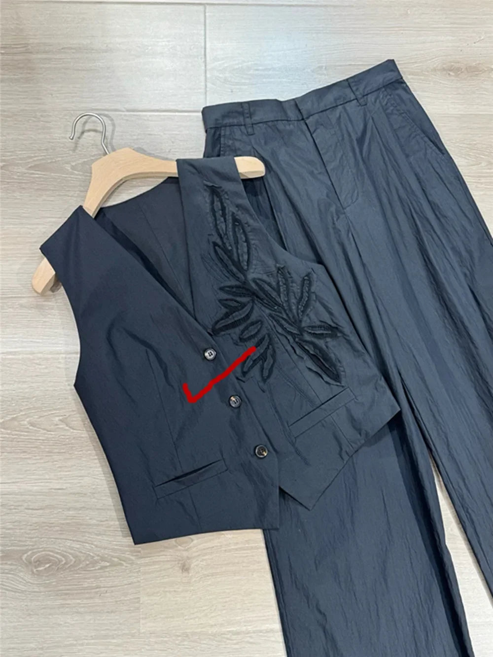 Set Woman 2 Pieces Chic and Elegant Women's Sets Womens 2 Piece Restore Ancient Ways 2025 Pant Suits for Women Set Luxury Two