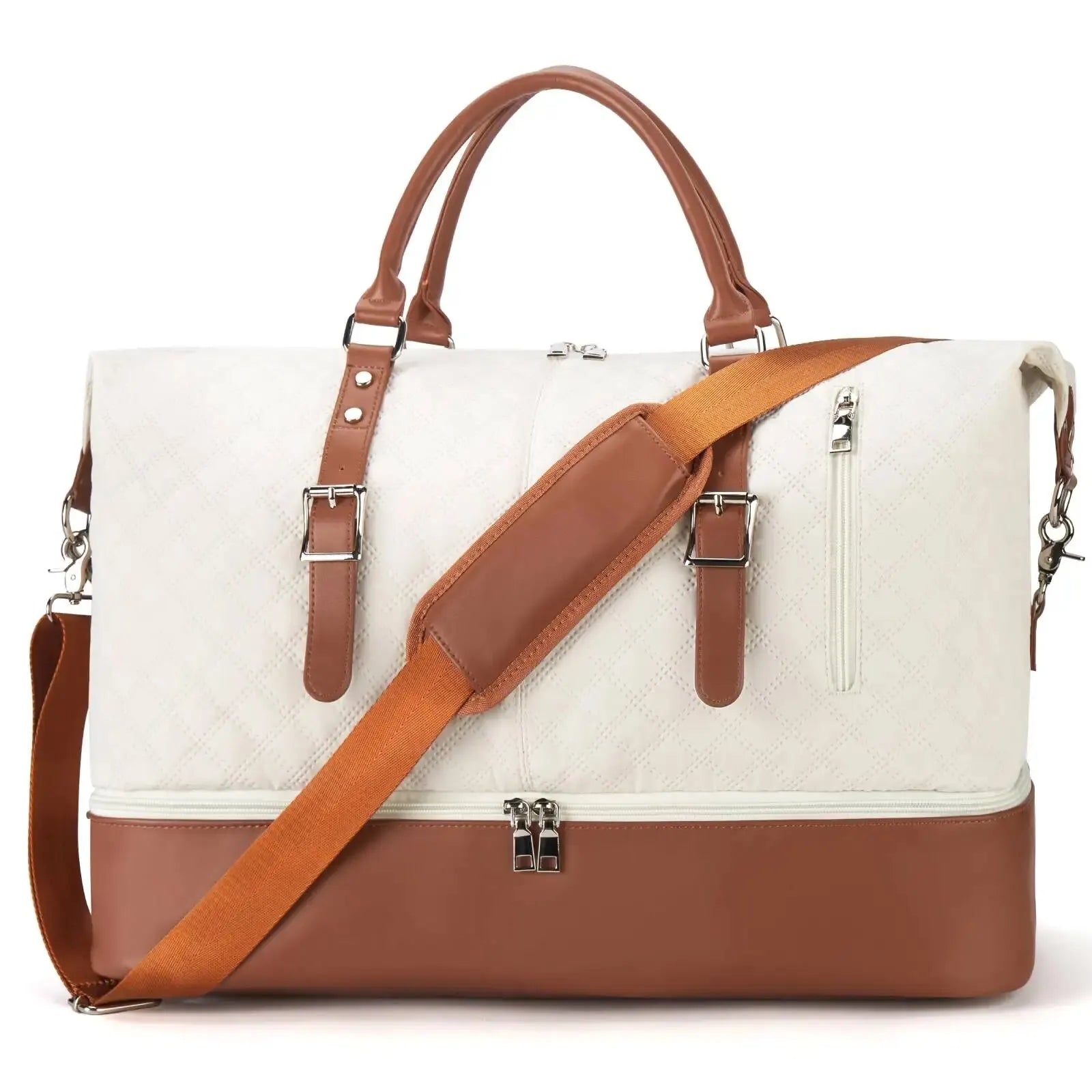 Likros Travel Bag Weekender Bags for Women, Luxury Boston Bag Handbag, Large Tote Duffle Bag Hospital Bag for Labor and Delivery