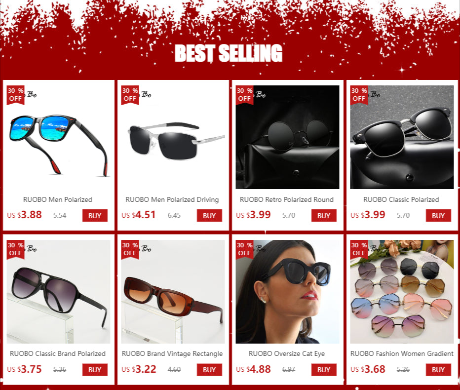 RUOBO Fashion Driving Fishing Sunglasses For Men Women Gradient Len Unisex Luxury Oversize Eyewear Goggles UV400 Gafas De Sol