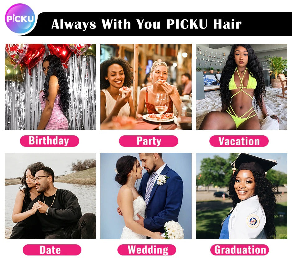 250% Glueless Wigs Human Hair Burmese Curly Headband Wig Upgrade 3 IN 1 Half Wig With Drawstring Seamless Clip Ins Flip Over