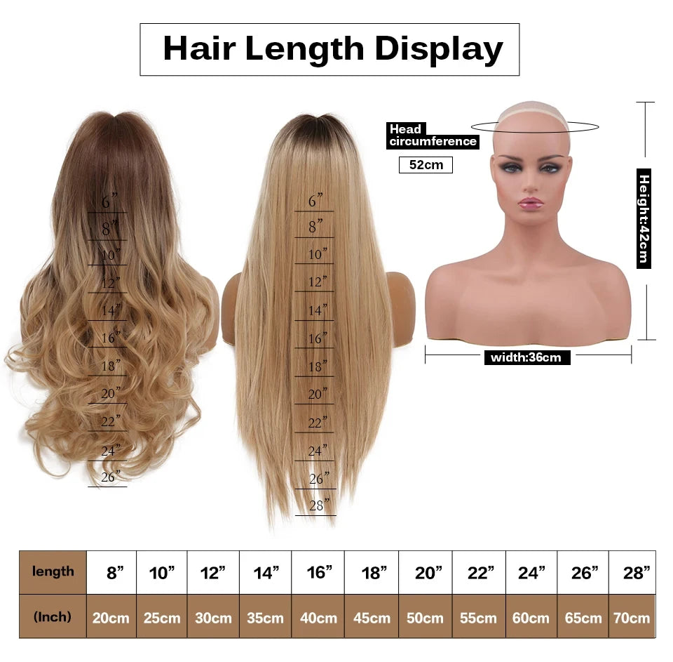 Synthetic Wig For Lady With Long Straight Hair, Parting With Bangs. Natural Synthetic Fabric Matte Finish Full Head Cover.