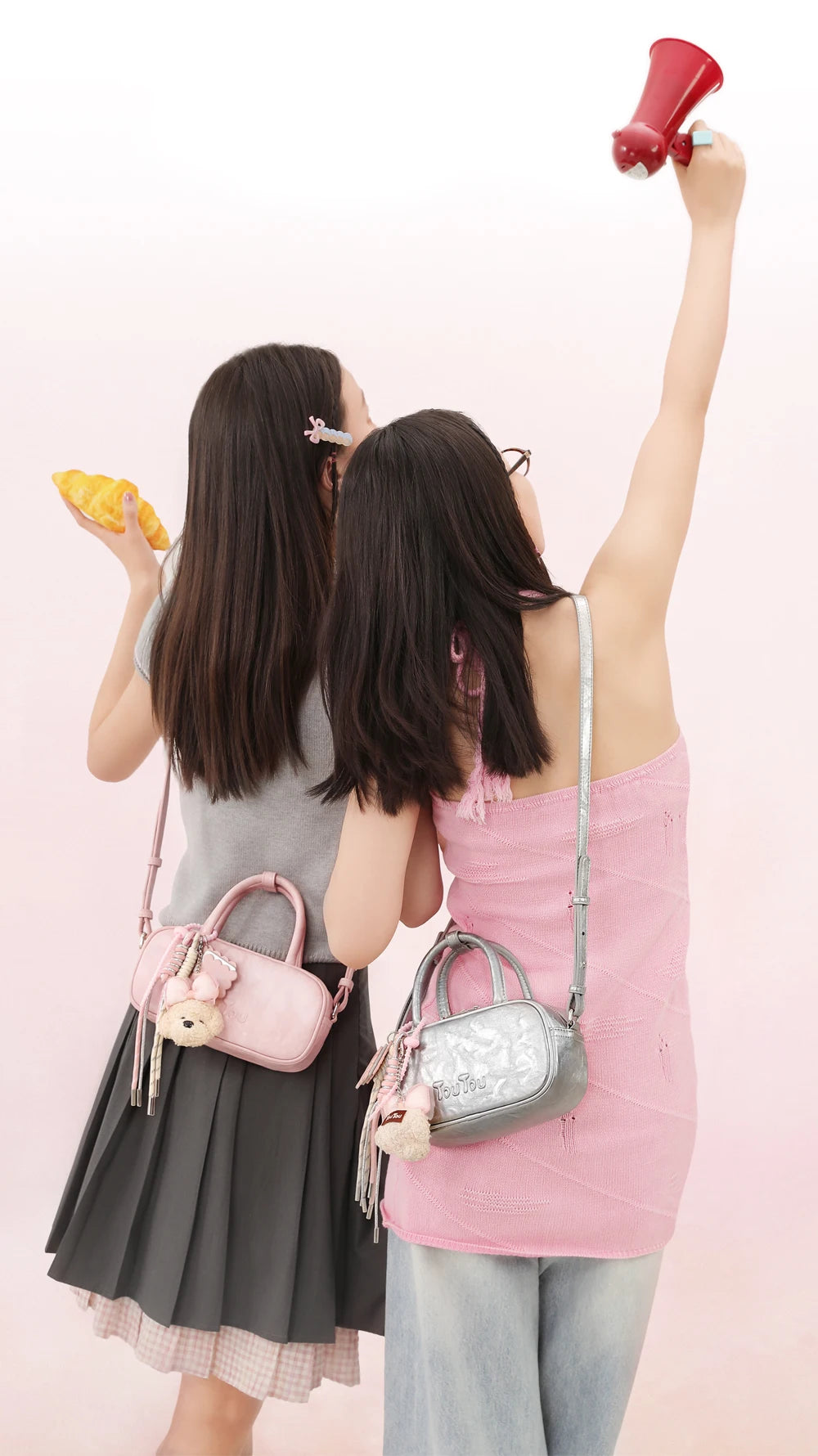 TOUTOU Boston Bowling Bag Imitation Plant Tanning Autumn Shoulder Handheld Crossbody Mini Purse for Women Teacher Christmas Gift