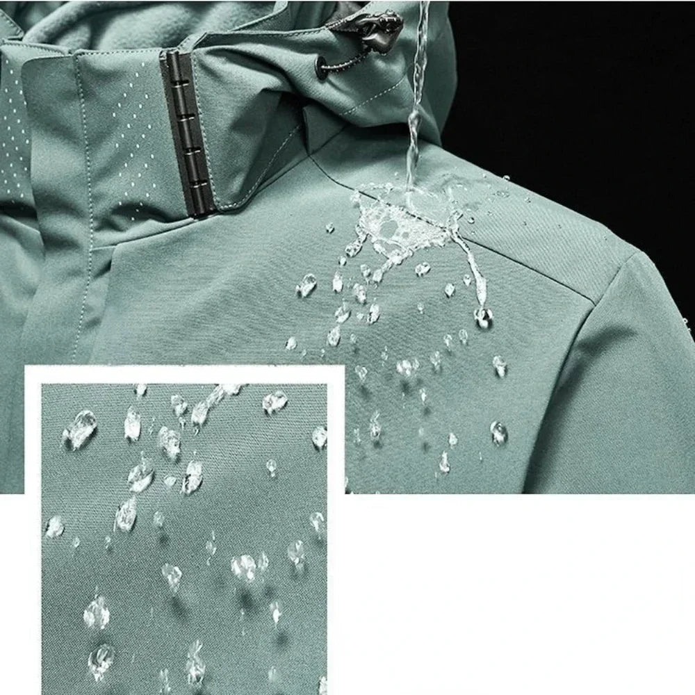 Windproof and Rainproof Thin Charge Coat Men Women Spring Autumn Basic Jacket Waterproof Outerwear Outfits Fashion Clothing New