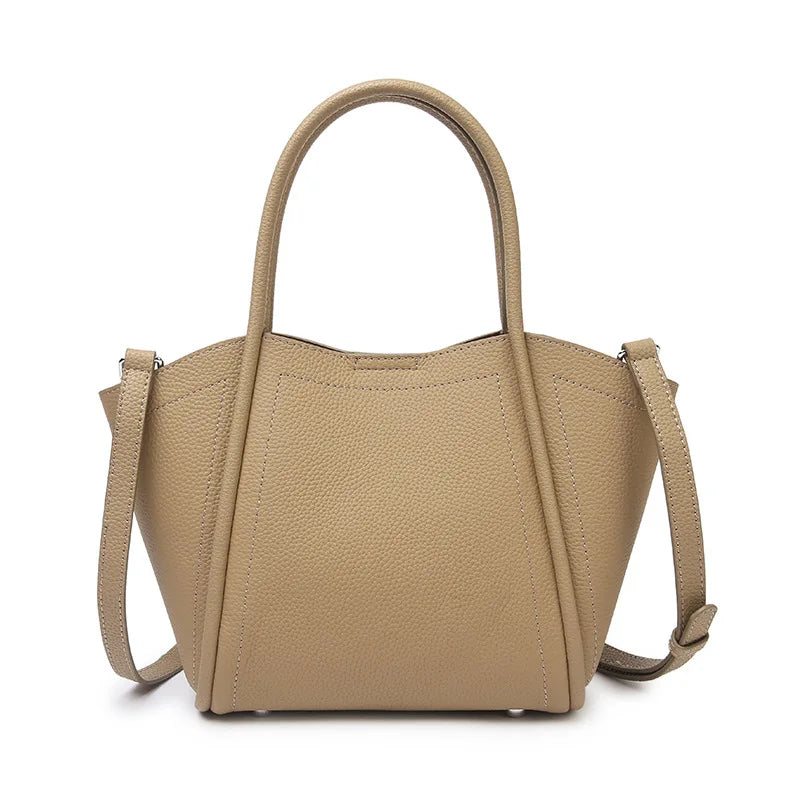 Luxury Designer Women's Bags 2025 New Genuine Leather Handbag Women Shoulder Bag High Quality Cow Leather Female Crossbody Bags