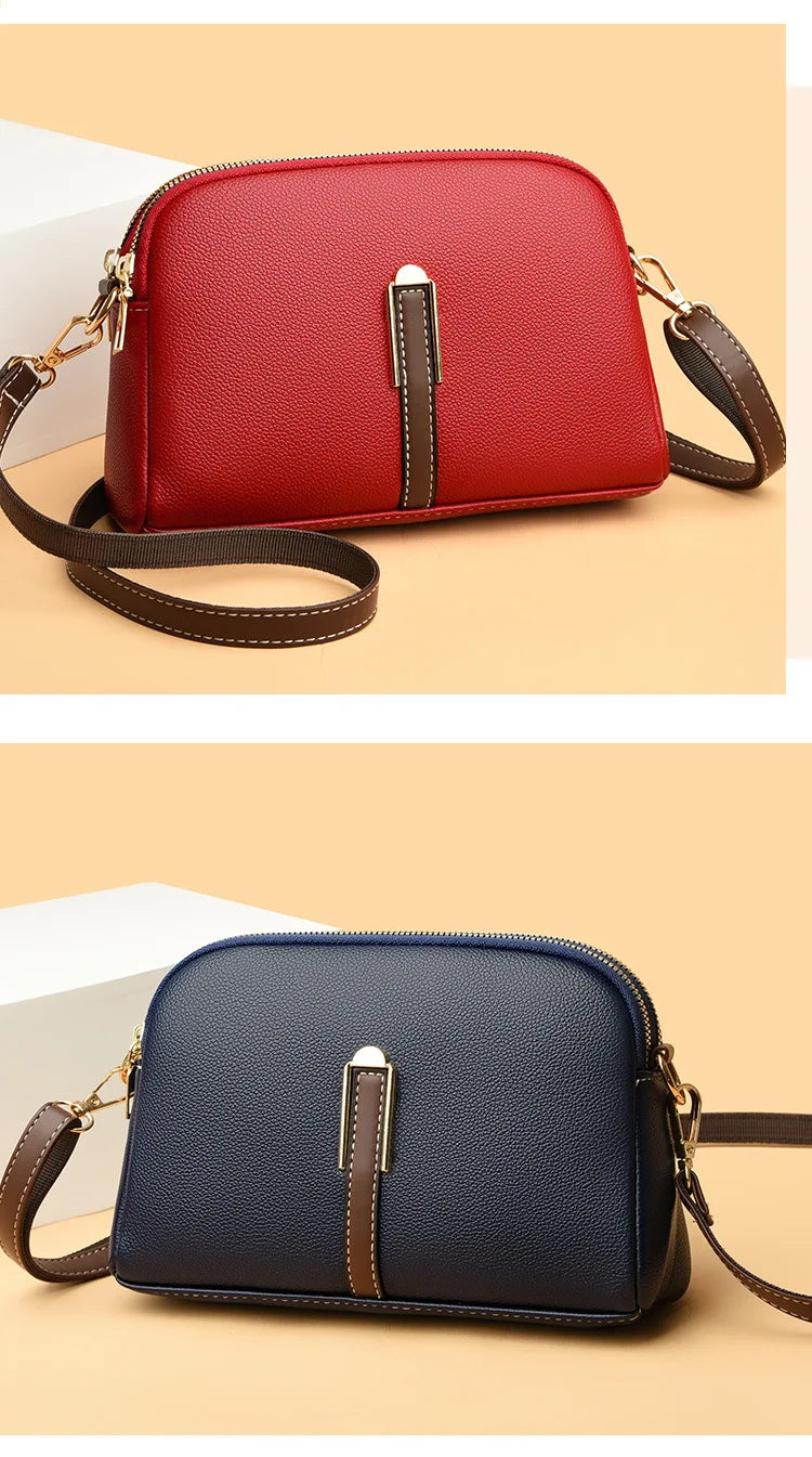 Women Handbag Designer Cowhide Flap Bag Luxury Women's Messenger Bags Crossbody Bags For Women