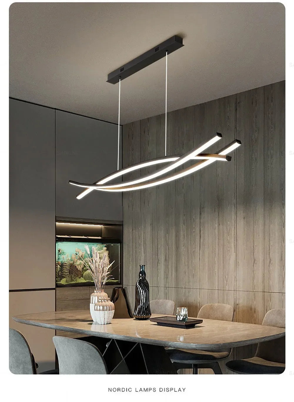 Modern LED Pendant Lamp For Living Dining Room Kitchen Bedroom  Luxury Chandelier Home Decor Indoor Lighting Fixture Luster