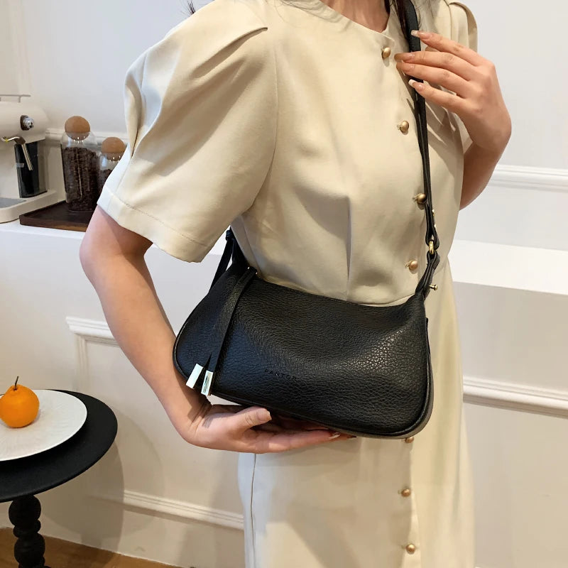 LEFTSIDE Shoulder Side Bags For Women Leather Female New 2025 Spring Trend Fashion Saddle Bag Green Handbags And Purses