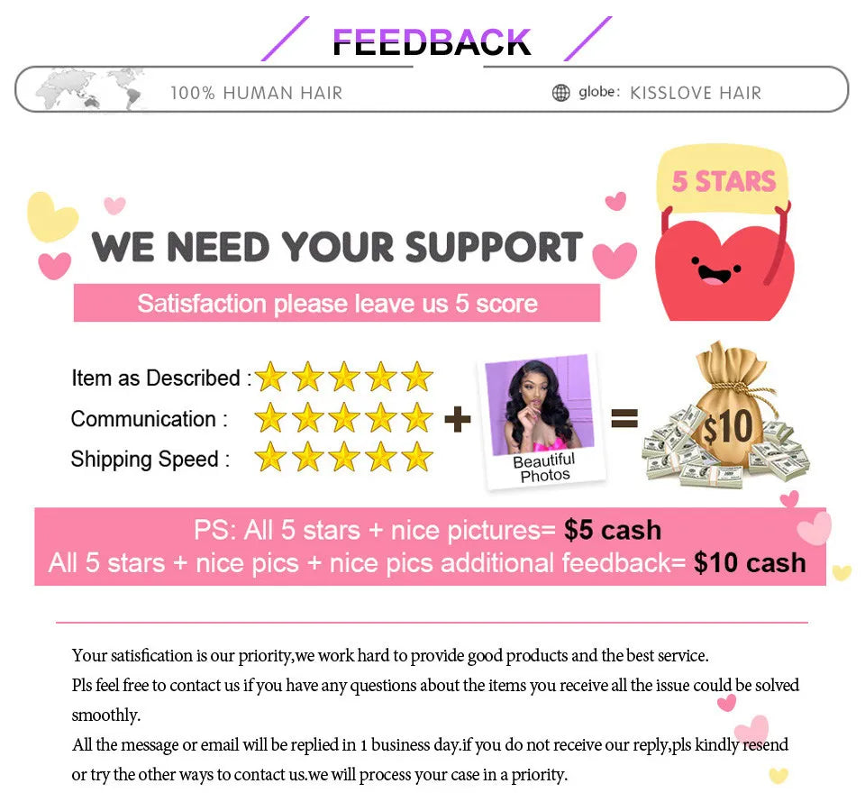 KissLove Body Wave 13x4/13x6 HD Lace Front Human Hair Wigs Pre Plucked 5x5 HD Lace Closure Wigs 360 Human Hair Lace Frontal Wig