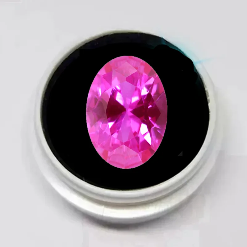 Boxed Premium Natural Pink Ruby Round Cut For Gem Collecting And Jewelry Making VVS Loose Gemstones Various Sizes