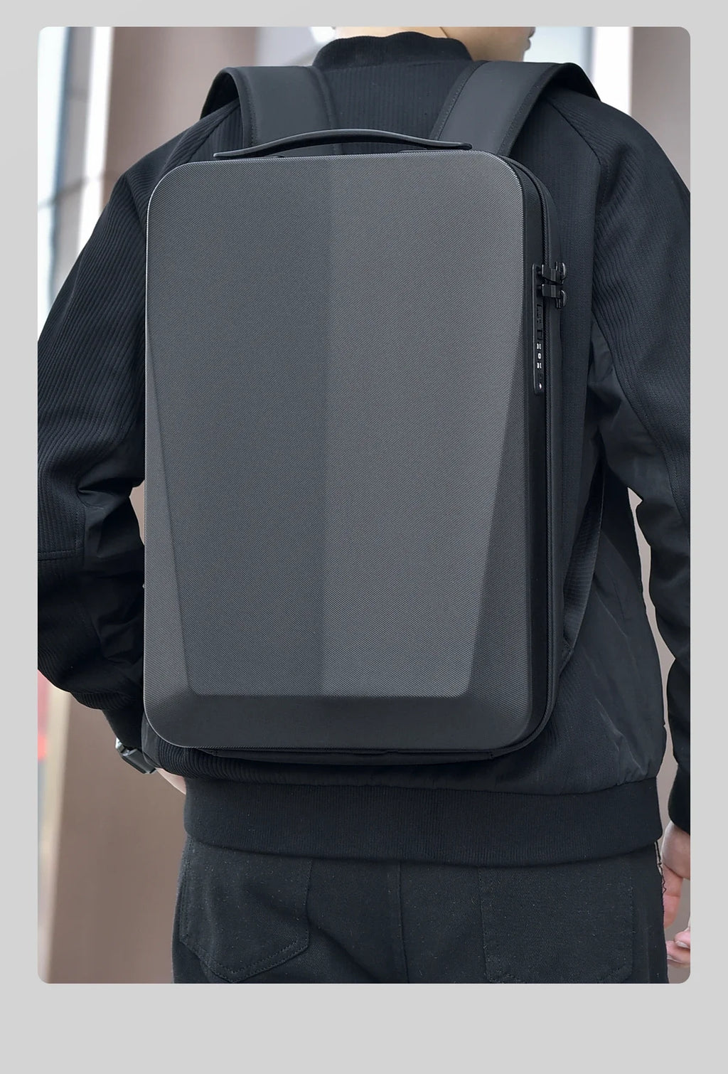 Men's 17Inch Waterproof Laptop Backpack Expandable Hard Shell Gaming Pack TSA Anti-theft USB Charge Business Travel Bags Mochila