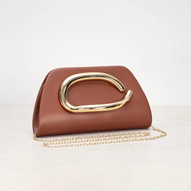 Women Vintage Shell Acrylic Evening Bag Stylish Bridal Dress Clutch Bag Wedding Dinner Party Festival Banquet Handbag with Chain