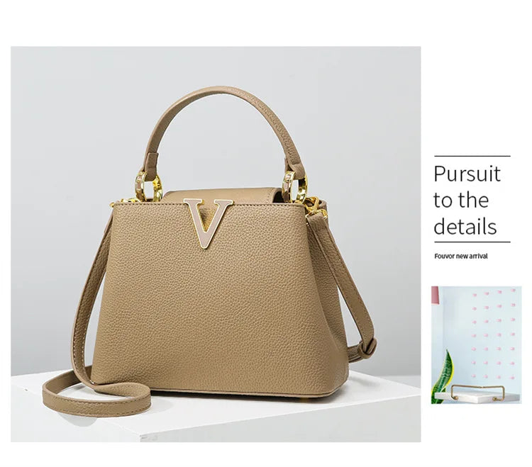 New Summer Versatile Women's Bag High-end Sense Exquisite Handbag Crossbody Commuter Women's Bag