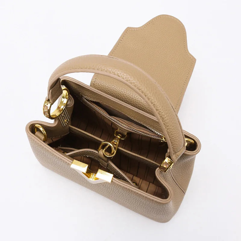 New Summer Versatile Women's Bag High-end Sense Exquisite Handbag Crossbody Commuter Women's Bag