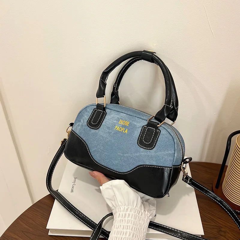 Retro casual shell bag women's new fashion trend shoulder oblique span  to work commuter armpit