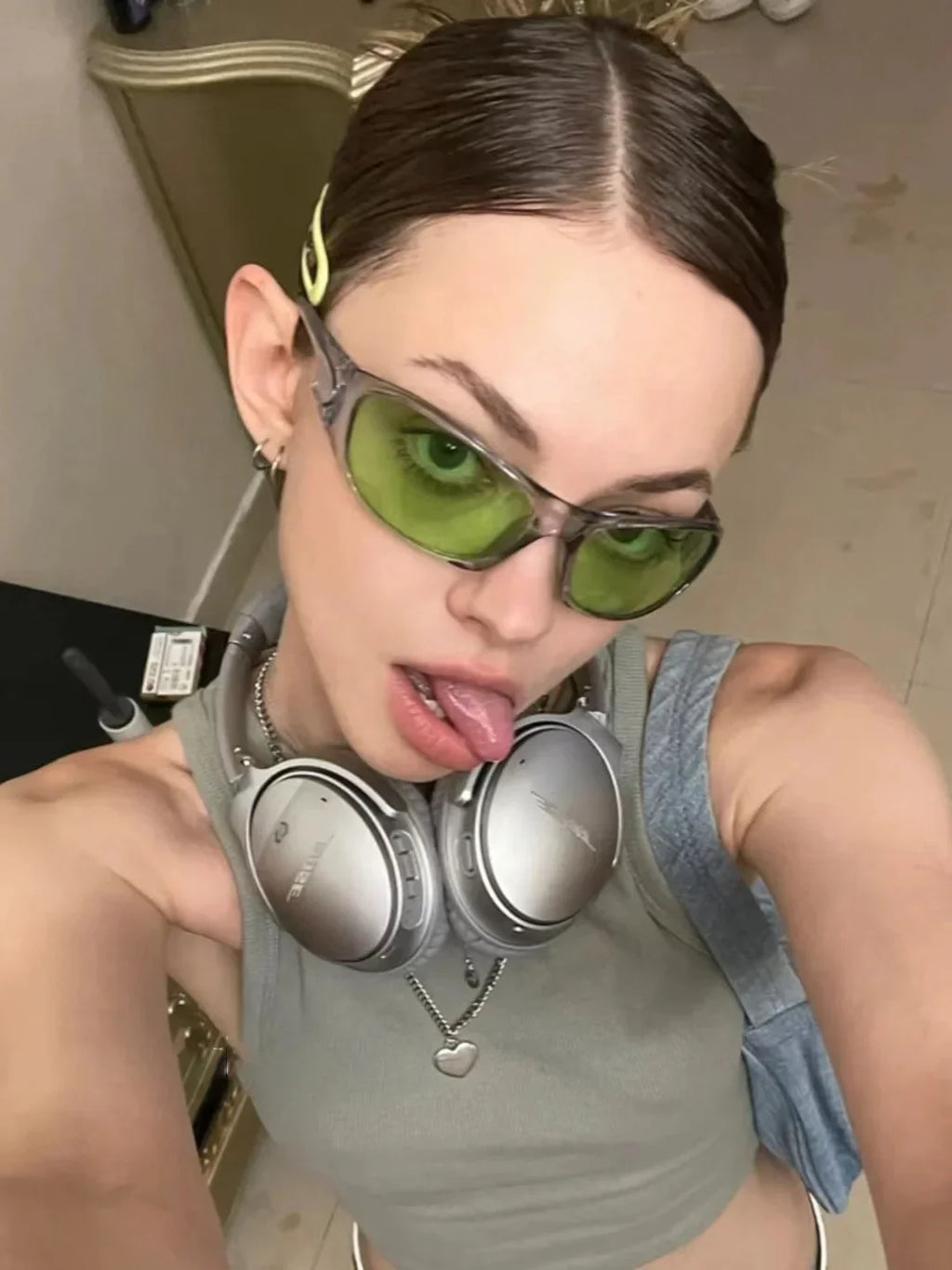 New Punk Y2K Sunglasses Women Goggle Luxury Brand Wrap Square Sun Glasses 2000'S Shades Eyewear UV400 Female Designer Eyeglasses