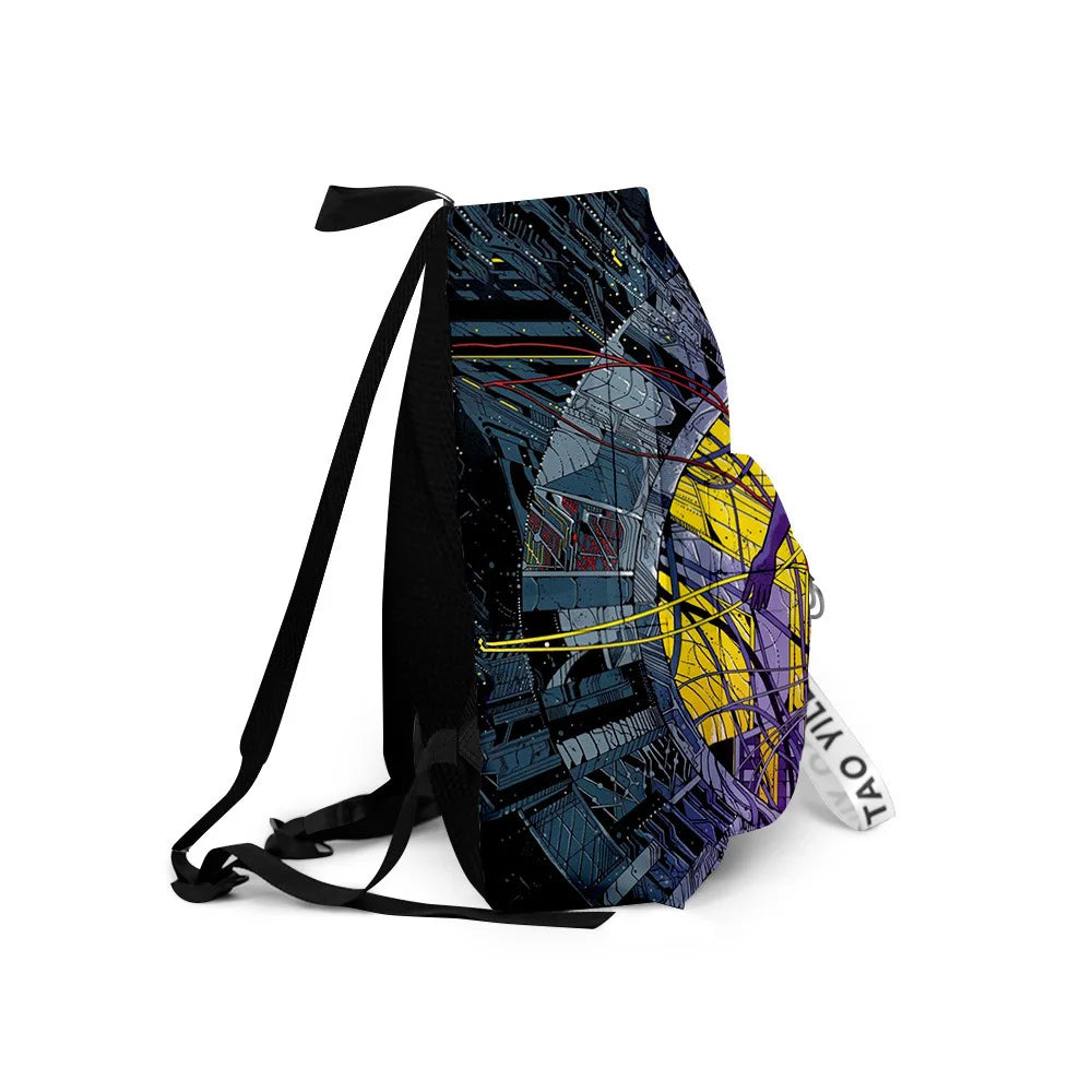 Cartoon Popular ghost in the shell School Bag Cute Small Travel Bags 3D Print Oxford Waterproof Key Chain Notebook Backpacks