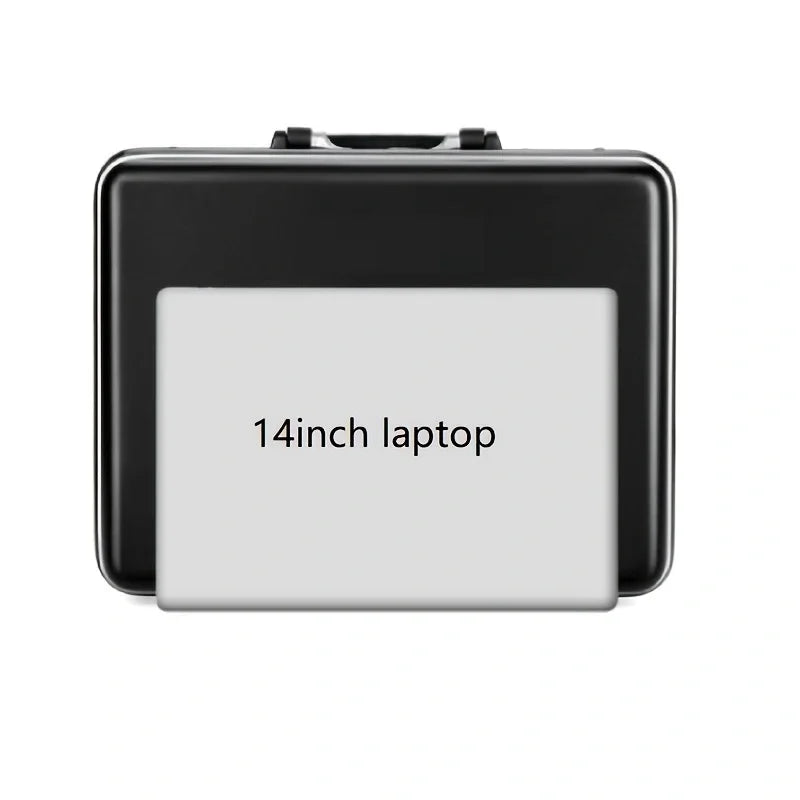 Aluminum Alloy Hard Shell Briefcase - Key Lock Laptop Business Case, Carry On Luggage Bag for Business Travel